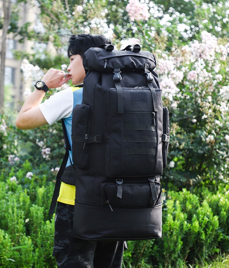 送料無料 バックパック 大容量 リュック サバイバル 100L サバゲー アウトドア サ...