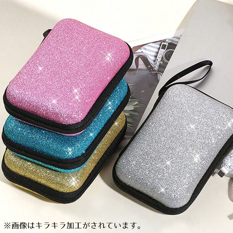 送料無料 ガジェットポーチ トラベルポーチ 小物入れ 収納ケース ケーブル バッテリー 充電器 イヤホン 大容量 持ち手 バッグインバッグ plusnao-10423760 Plus Nao サンプル画像2