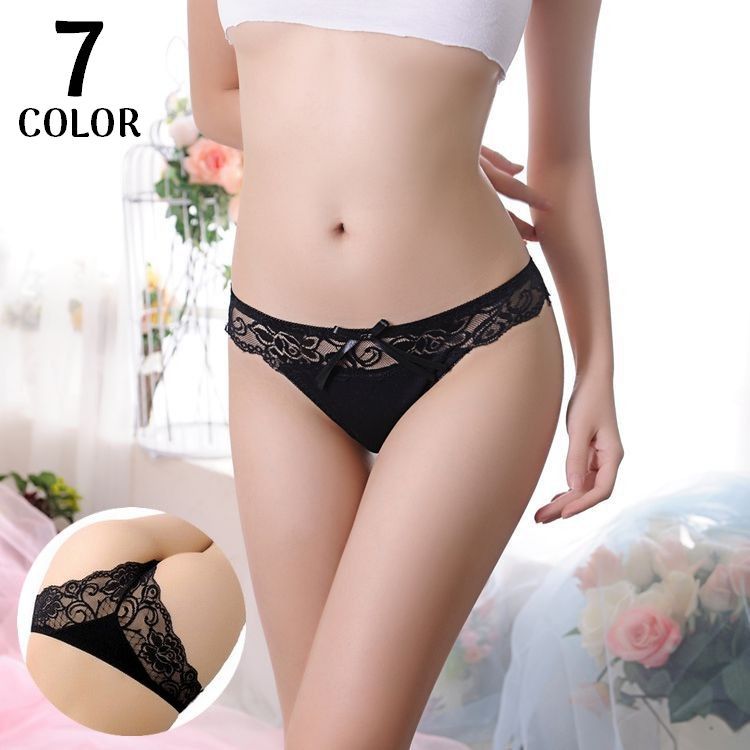 送料無料 ヒップハンガーショーツ レディース 勝負下着 セクシーランジェリー ローライズ 花柄レース ..