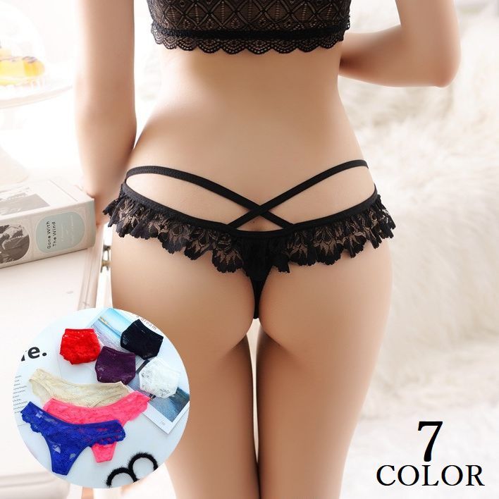 送料無料 Tバックショーツ タンガ レディース ランジェリー 花柄レース フリル バッククロス セクシー かわいい シースルー ローライズ 勝負下着 ヒップハング ヒップハンガー インナー パンツ パンティ ソング 肌着 響きにくい 通気性 パイピング スカラップ 刺繍 フラワー
