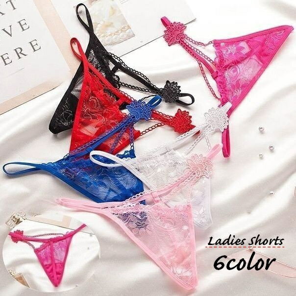 送料無料 Gストリング Tバックショーツ レディース 女性用 インナー 下着 パンツ パンティ レース 花 フラワー シースルー 透け感 セクシー おしゃれ 可愛い ランジェリー アンダーウェア 婦人用