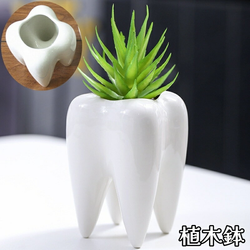 楽天市場】ユニーク 雑貨（カラーホワイト）（植木鉢・プランター