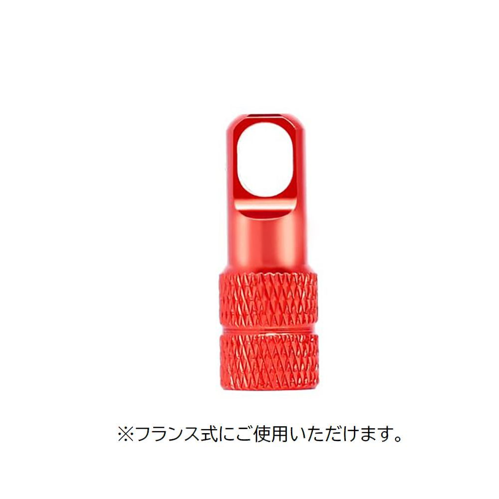 送料無料 エアバルブキャップ 仏式 2個セット バルブコアツール付き バルブコア回...