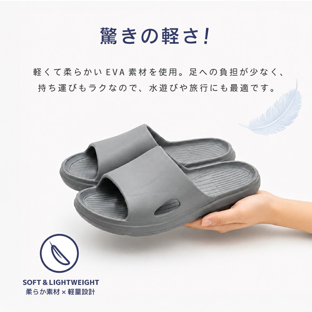 送料無料 シャワーサンダル バススリッパ スリッパ バス用品 バスグッズ 浴室用 レ...