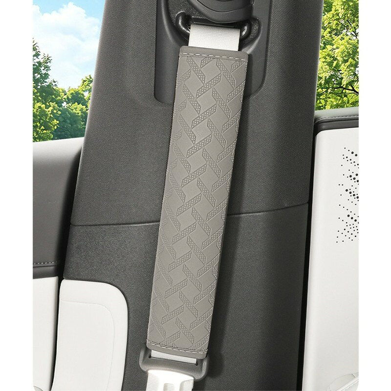 送料無料 シートベルトカバー 車用品 カー用品 エンボス加工 30cm 50cm 車用 ショ...