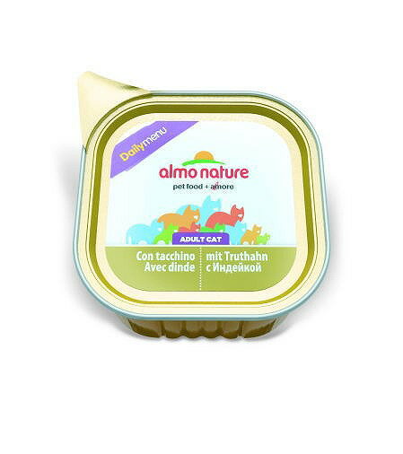 アルモネイチャー キャット デイリーメニューソフトムース　ターキーレシピ　100g　