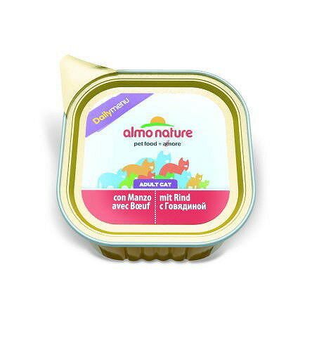 Rakuten - アルモネイチャー キャット デイリーメニューソフトムース　ビーフレシピ　100g　[補完食、トッピング向]