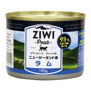 [Ziwi]　ジウィピークキャット缶　ラム　185g　