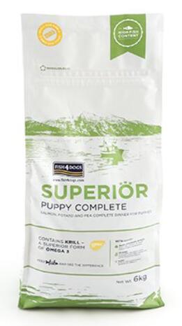 フィッシュ4ドッグ スーペリア パピー　6kg　(4.0)
