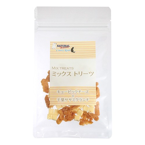 [ナチュラルハーベスト＆カントリーロード]　ミックストリーツ　チーズ＆ササミ　22g