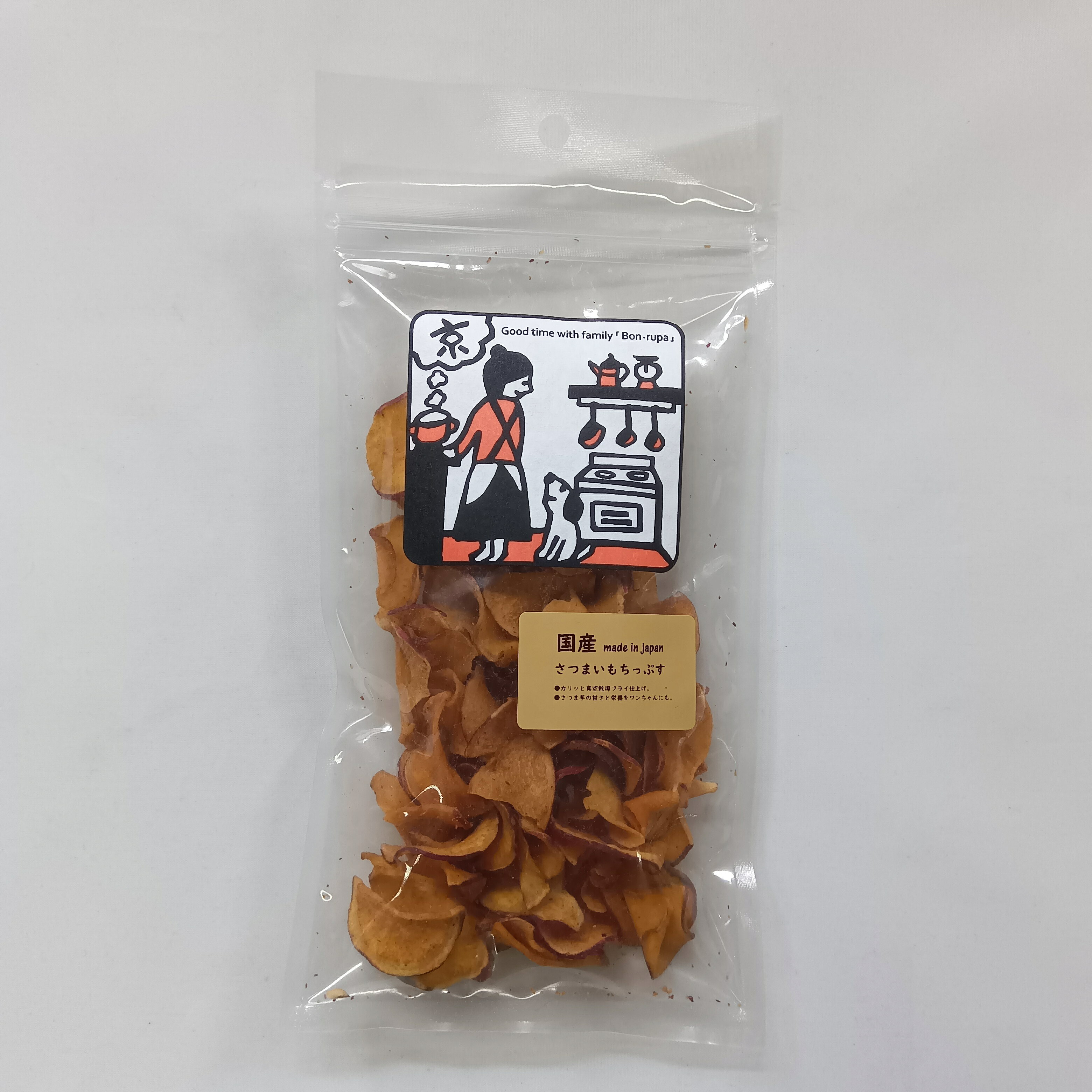 ボン・ルパ　京シリーズ　さつまいもちっぷす　35g　（全犬種用国内産）