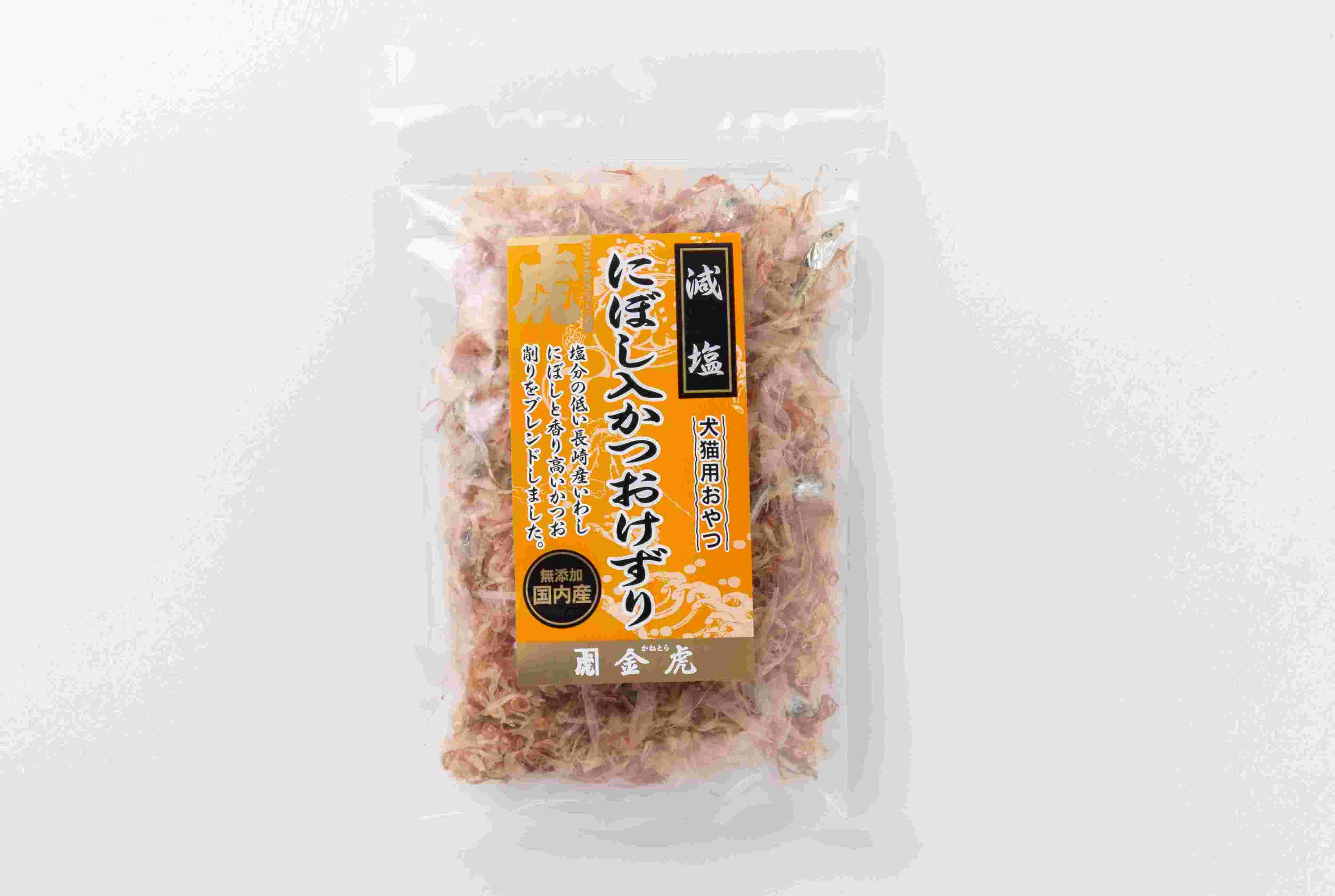 Rakuten - 金虎　減塩　にぼし入かつおけずり　25g　（犬猫用）