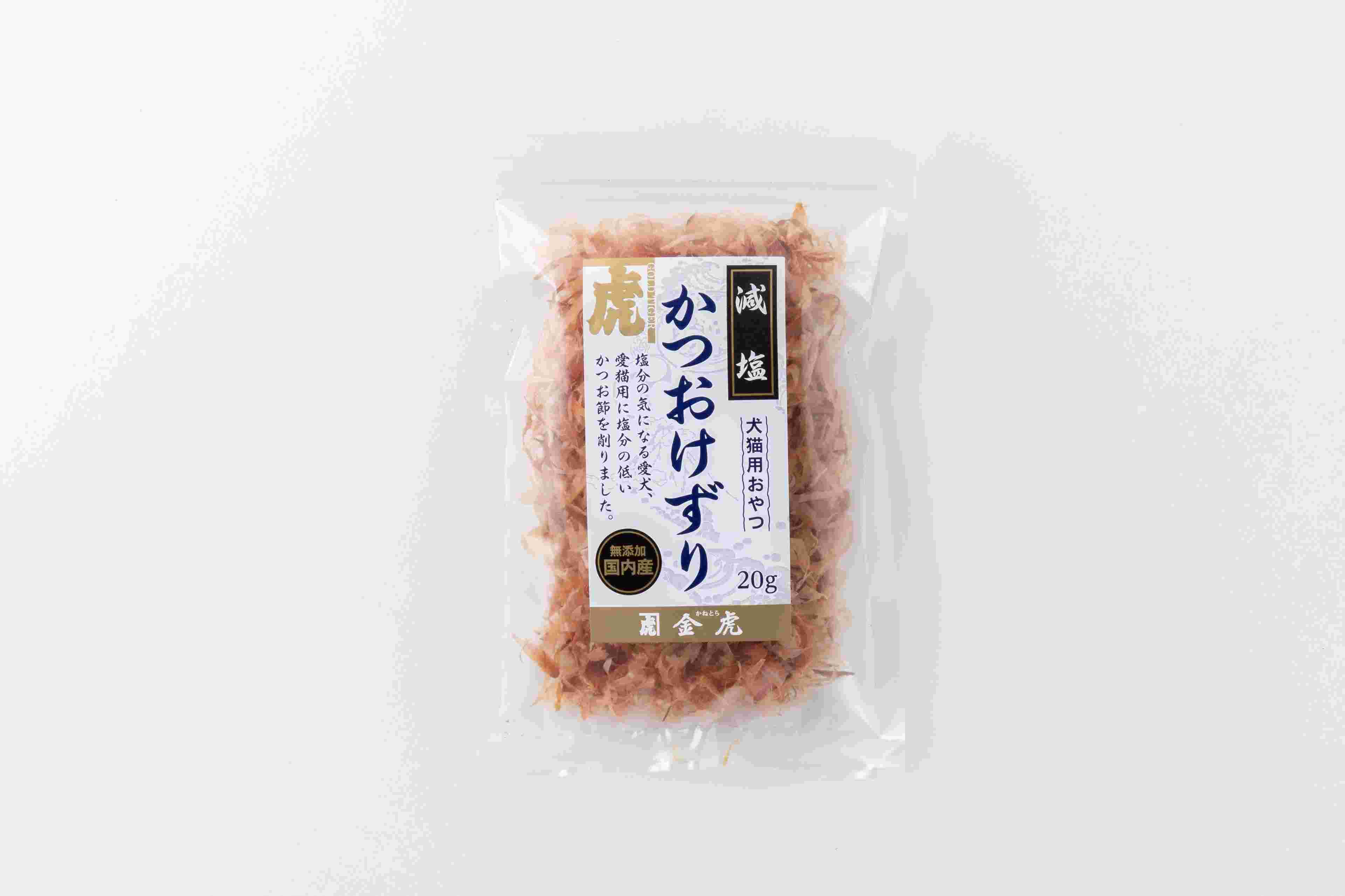 Rakuten - 金虎　減塩　かつおけずり　20g　（犬猫用）
