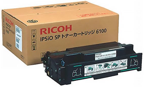 リコー IPSiO SP トナーカートリッジ6100 純正品　　箱にキズ、シール剥がし跡あり
