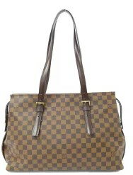 LOUIS VUITTON ルイ・ヴィトン チェルシー ショルダーバッグ ダミエ N51119 レディースランクA(若干の使用感は有りますが程度の良い中古品)外見は綺麗ですが、中身にシミ、汚れが数か所あります。