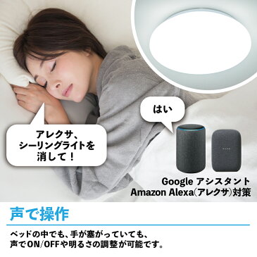 スマート LEDシーリングライト 照明 スマホ 調光 常夜灯 シンプル 8畳 10畳 シーリングライト LED スマート 4400lm リモコン付き アプリ 薄型 リビング 天井照明 常夜灯 昼白色 Amazon Alexa Google Home LED照明器具 LED照明 タイマー 遠隔 音声操作 +Style