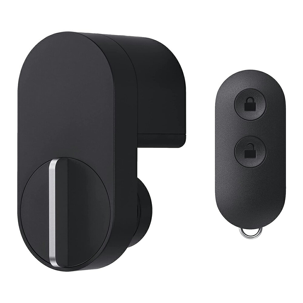 Qrio Lockはスマートフォンで操作できるスマートロックです。子供やお年寄りなど普段スマートフォンを使わない方でも簡単にQrio Lockが操作できるQrio Keyとセットになりました。【正規販売店】Qrio Lock(キュリオロック) & Qrio Key S(キュリオキーエス) セット Q-SL2K2 スマートロック キュリオロック セキュリティ ハンズフリー 解錠 オートロック カギ リモート操作 家のカギ ドアセンサー オートロック
