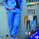 【春夏モデル JIS規格の帯電防止機能付いてます!】バートル 1713 S~5L 【W120まで対応】 バートル パンツ 作業着 パンツ 作業服 パンツ 作業着 ズボン バートル 春 夏 スタイリッシュ スリム バートル 男女兼用 撥水性 軽量 DIY メンズ