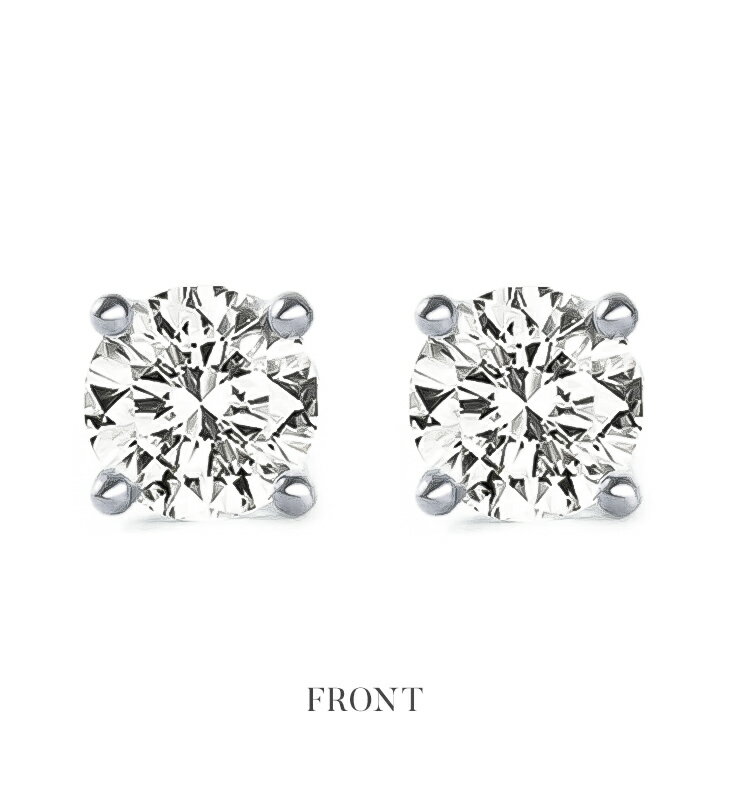 モアサナイト ピアス レディース 一粒 プラチナ ゴールド 1.0ct ブランド 金属アレルギー ニッケルフリー ノンアレルギー シルバー シンプル ペンダント 大人 可愛い かわいい ジュエリー アクセサリー 母の日 プレゼント 女性 誕生日 彼女 ギフト