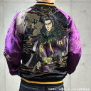 野盗軍団のカリスマ 桓騎 リバーシブルスカジャン 首斬り桓騎 244014 絡繰魂×キングダム kingdom からくりたましい 和柄