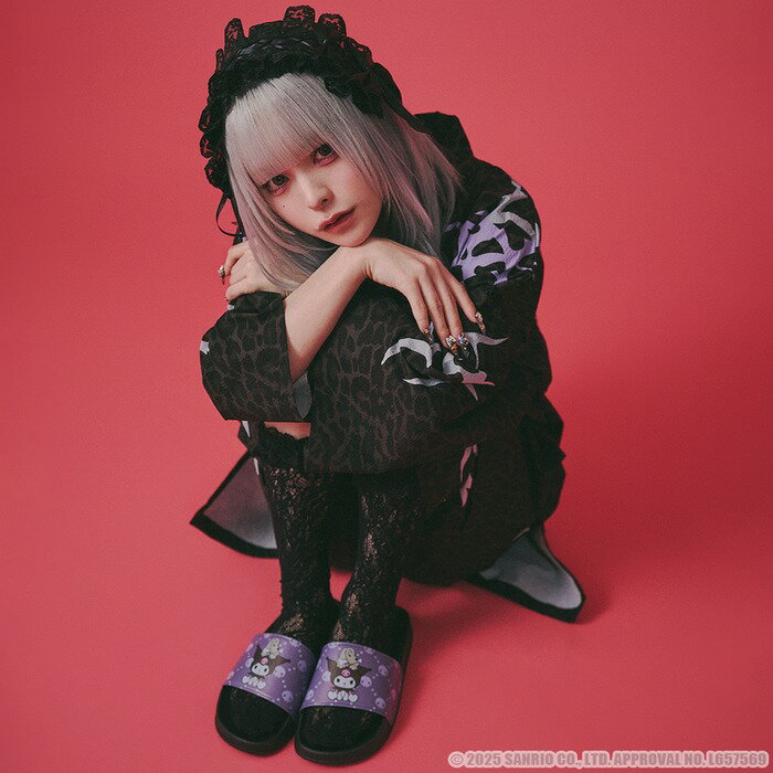 クロミちゃんとGALFYのシャワサン サンダル シャワーサンダル 152059 サンリオ GALFY OFFICIAL ガルフ..