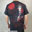 うちはサスケ Tee 半袖Tシャツ 鷹のサスケ 青桜 総刺繍 252015 絡繰魂 からくりたましい NARUTO ナルト 和柄 バイカーにもおすすめ