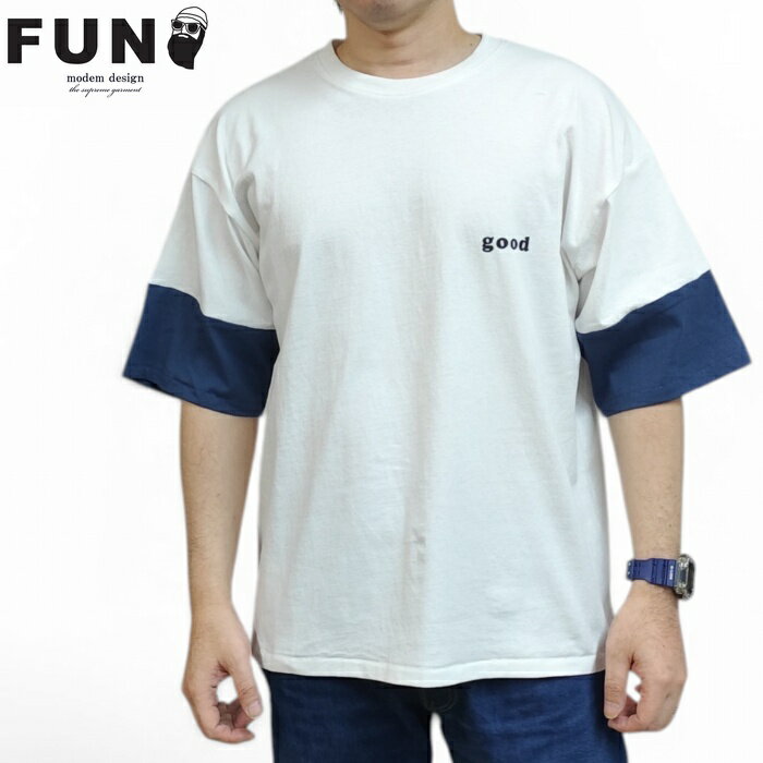 Rakuten - 5分袖Tシャツ good bye クラックプリント Tシャツ m-2601254 modemdesign モデムデザイン fun ファン ユニセックス 男女兼用