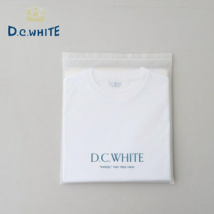 ディーシーホワイト PACK TEE PARCEL (D999550) PACK TEE PARCEL (D.C.WHITE)(メンズ) *送料無料*スーパーSALE 6/4 20:00〜6/11 1:59