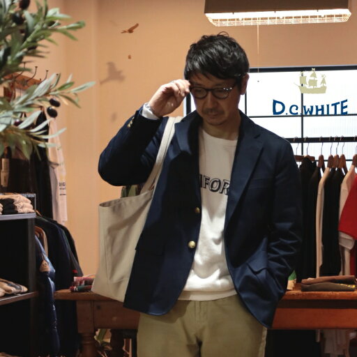 ディーシーホワイト ウェストポイントブレザーII(D244150) West Point Blazer II D.C.WHITE(メンズ) 【2025春夏】*送料無料*【後払い決済不可】【ポイント10倍】期間限定 5/23 12:00〜5/27 1:59 ディーシーホワイト ウェストポイントブレザーII(D244150) West Point Blazer II D.C.WHITE(メンズ) 【2025春夏】*送料無料*【後払い決済不可】【ポイント10倍】期間限定 5/23 12:00〜5/27 1:59