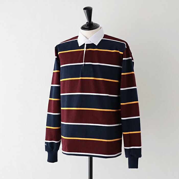 バーバリアン ラグビーシャツ (UFS-05 / UFS-06) Heavy Weight Rugby Collar L/S Shirts BARBARIAN(メンズ) *送料無料*【後払い決済不可】【ポイント10倍】スーパーSALE 3/4 20:00〜3/11 1:59