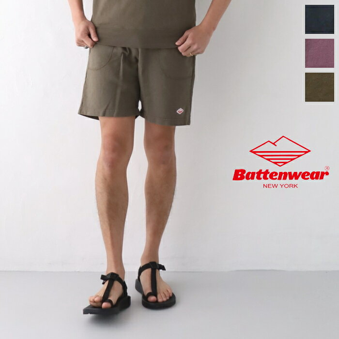 樂天商城 - バテンウェア セットアップ　スウェットショーツ (BS026) Battenwear(メンズ) *送料無料*【後払い決済不可】【ポイント10倍】ポイントアップ 4/17 14:00〜4/24 1:59