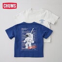 【MORE】【SALE 10%OFF】チャムス キッズスペースブービースペーススーツT (CH21-1357) Kids Space Booby Spacesuit T-Shirt CHUMS(キッズ) 【2025春夏】*送料無料*【後払い決済不可】*