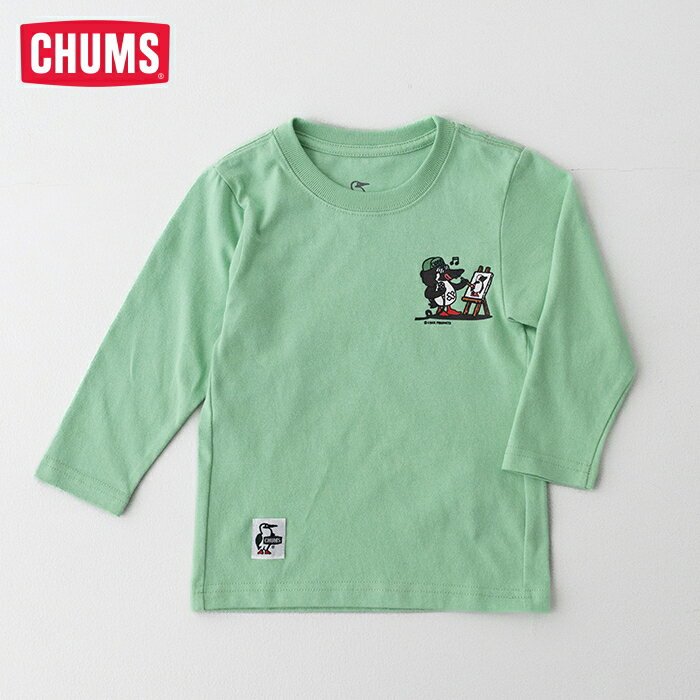 ★メール便対象 　 * 送料:全国一律￥300 　* 手渡しではなく補償なしのポスト投函です。 　* 日時指定はできません。 　* お届けまでに3日〜2週間ほどお時間を頂きます。 　* 複数点のご注文で定型外となる場合は、通常の 　　宅配便扱いとさせて頂きます。 ■注意事項商品在庫を一部、実店舗で共有しております。タイムラグにより、ご注文いただいた商品をご用意できない場合がございます。何卒、ご了承くださいませ。画像はPC環境により実物と色が変わって見える場合があります。 【メーカー希望小売価格はメーカー商品タグに基づいて掲載しています】チャムス かせきさいだぁキッズアラカルト2ブラッシュドロングスリーブTシャツ (CH21-1421) かせきさいだぁ KD アラカルト2 L/S T CHUMS(キッズ) 【アーティストコラボ】かせきさいだぁ氏描きおろしのデザイン「アラカルト2」を落とし込んだバックプリント入りロングスリーブTシャツ（キッズサイズ） 〈デザイン〉 かせきさいだぁ氏描きおろしのデザイン「アラカルト2」をバックプリントに落とし込んだロングスリーブTシャツ。 左胸には同氏がブービーバードになった「Booby さいだぁ」をワンポイントで配し、背面には同氏がCHUMSのシーズンテーマ『LOVE ＆ ADVENTURE』から連想したものを描いた「アラカルト2」をプリントし、ポップな雰囲気に仕上げました。 〈素材特性〉 タフな空紡糸で編んだコットン100％を使用。耐久性に優れ、型崩れしにくいしっかりとした生地感が特徴。 表面には起毛感があり、あたたかな肌触りで一枚で着やすいのも魅力です。 ＝＝＝＝＝＝＝＝＝＝＝＝＝＝＝＝＝＝ 生地の厚さ：やや厚い フィット感：普通 透け感：Whiteのみあり 伸縮性：ややあり ＝＝＝＝＝＝＝＝＝＝＝＝＝＝＝＝＝＝ 『かせきさいだぁ』 90年代初頭から現在までラッパーとして活躍する傍ら、デザインやアートの領域でもその創造力を表現し続ける遊びの名人。 2025年のCHUMSシーズンテーマ『LOVE ＆ ADVENTURE』とかせきさいだぁ氏によるあそびゴコロを融合した独自の世界観をお見逃しなく。 * color variation * 商品名：　　　チャムス かせきさいだぁキッズアラカルト2ブラッシュドロングスリーブTシャツ (CH21-1421) (キッズ) カラー：　　　(Mint-M062:ミント) 素材：　　　　cotton 100% サイズ：　　　(S:90-100cm) (M:100-115cm) (L:115-130cm) (XL:130-145cm) 生産国：　　　made in China * sizechart * &nbsp; 着丈 肩幅 身幅 袖丈 kid's S 38.5cm 28cm 31cm 30cm kid's M 42.5cm 30cm 33cm 33cm kid's L 47.5cm 33cm 36cm 36cm kid's XL 52.5cm 35cm 39cm 39cm ＊上記のサイズチャートはあくまでも目安です。　　　　　　　　　　　　　　　　　　＊商品により、色・サイズに若干の違いがございます。ご了承の上お買い求めください。