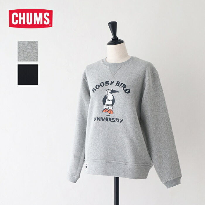 【FINAL】【SALE 20%OFF】チャムス かせきさいだぁブービーバードユニバーシティクルートップ (CH10-1505) CHUMS(レディース) 【2025秋冬】*送料無料*【後払い決済不可】*