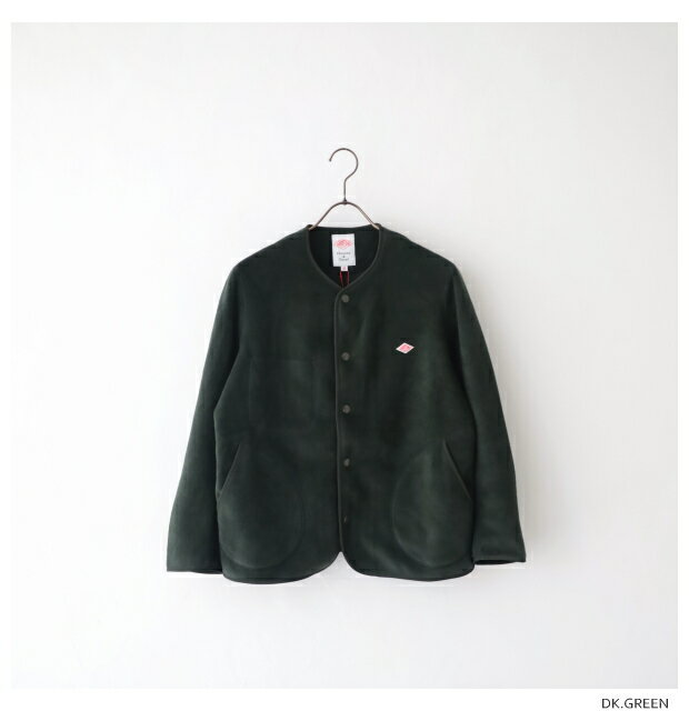 楽天市場】danton fleece collarless jacket(レディース 楽天市場】danton fleece collarless jacket(レディース