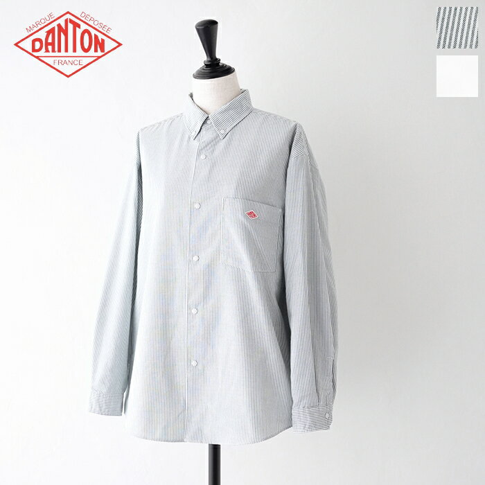 ダントン クールマックス オックスフォード ドットボタン ボタンダウンシャツ (DT-B0115 CMX) COOLMAX T/C OXFORD DOT BUTTON B.D SHIRT DANTON(レディース) 【2024春夏】 送料無料 【後払い決済不可】