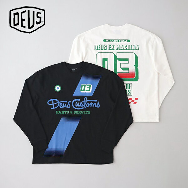樂天商城 - デウスエクスマキナ Campaign Ls Tee (DMP241413) DEUS EX MACHINA(メンズ) *送料無料*【後払い決済不可】【ポイント10倍】お買い物マラソン 4/24 20:00〜4/27 9:59