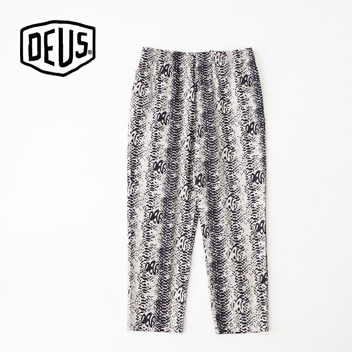 樂天商城 - デウスエクスマキナ Snake Eyes Beach Pant (DMP254075) DEUS EX MACHINA(メンズ) *送料無料*【後払い決済不可】【ポイント10倍】ポイントアップ 4/27 20:00〜5/2 1:59