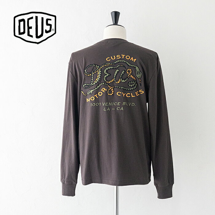 樂天商城 - デウスエクスマキナ Danger Noodle Ls Tee (D261MLT316)DEUS EX MACHINA(メンズ) 【2026春夏】*送料無料*【後払い決済不可】*