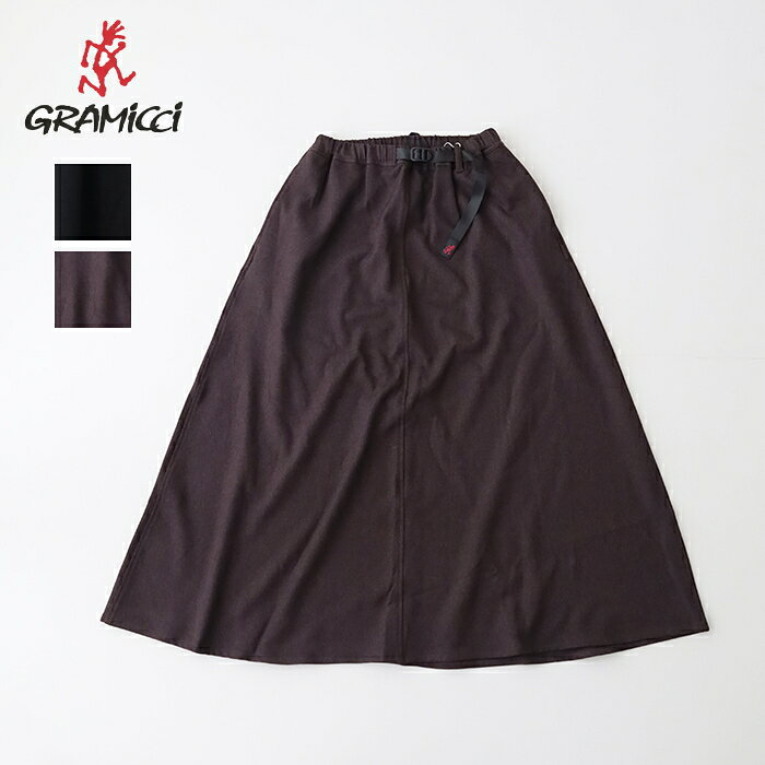 樂天商城 - グラミチ ウールライクフレアスカート (GLSK5-FJP001) WOOL LIKE FLARE SKIRT Gramicci(レディース) *送料無料*【後払い決済不可】【ポイント10倍】お買い物マラソン 4/24 20:00〜4/27 9:59