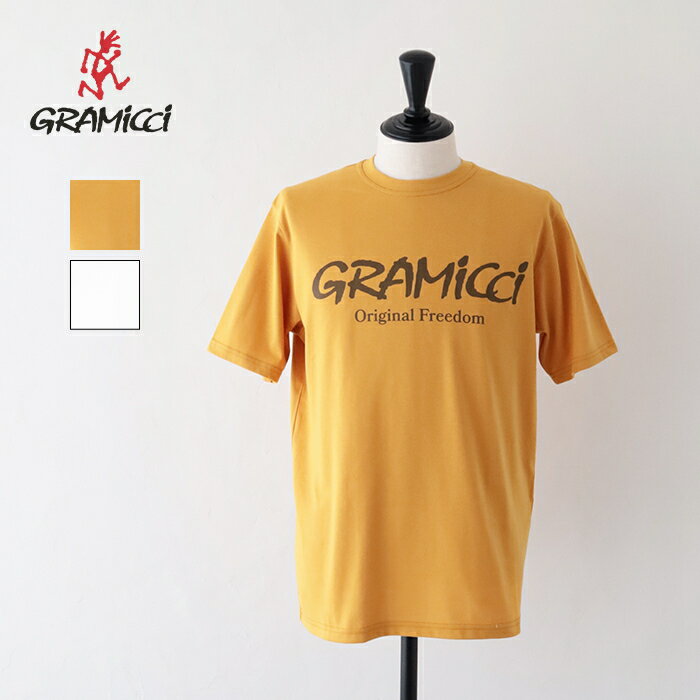 グラミチ オリジナルフリーダムロゴTシャツ (G5SU-T175) ORIGINAL FREEDOM LOGO TEE Gramicci(メンズ) 【後払い決済不可】【ポイント10倍】お買い物マラソン 1/24 20:00〜1/29 1:59