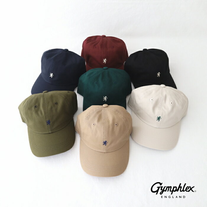 ジムフレックス チノクロス 6パネルキャップ (GY-H0131 TKC) CHINO CLOTH 6 PANEL CAP Gymphlex(帽子) *送料無料*【後払い決済不可】【ポイント10倍】期間限定 4/11 12:00〜4/18 1:59