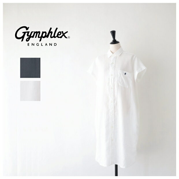 եå ĥԡ (GY-B0243 KLS) LINEN CLOTH REGULAR COLLAR SHIRT DRESS Gymphlex(...