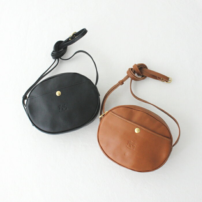 ショルダーバッグ イルビゾンテ レザーショルダーバッグ(54212305111) Leather Shoulder Bag IL BISONTE(バッグ) *送料無料*【後払い決済不可】*
