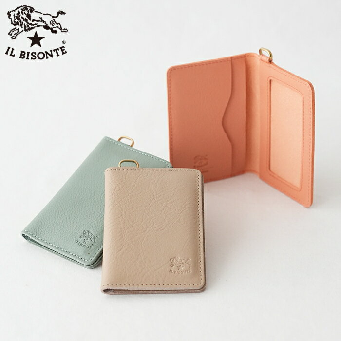 ӥ ɥ (54232309260) Leather Card Case IL BISONTE(ʪ) *̵*ڸʧԲġ*