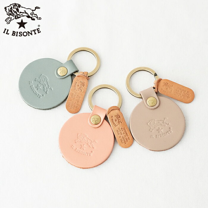 イルビゾンテ イルビゾンテ キーリング (54232309450) Leather Key Holder IL BISONTE(小物) *送料無料*【後払い決済不可】*