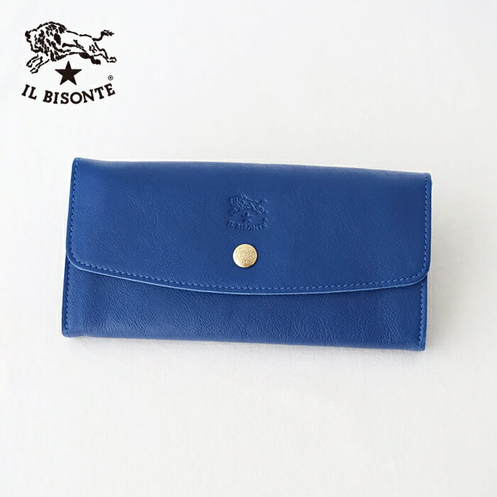 イルビゾンテ ロングウォレット (54242309240) Leather Long Wallet IL BISONTE(財布) *送料無料*【後払い決済不可】*