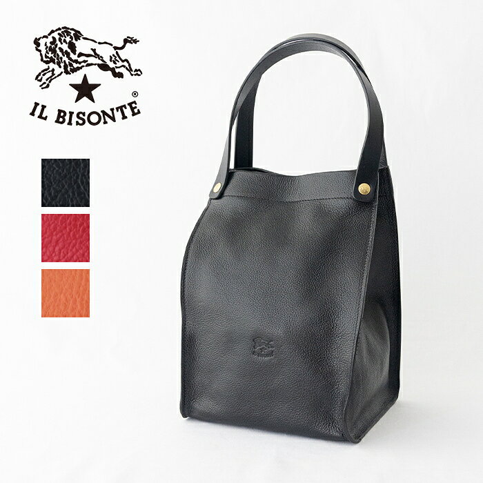 ハンドバッグ イルビゾンテ レザーハンドバッグ (54192305314) Leather Tote Bag IL BISONTE(バッグ) *送料無料*【後払い決済不可】*