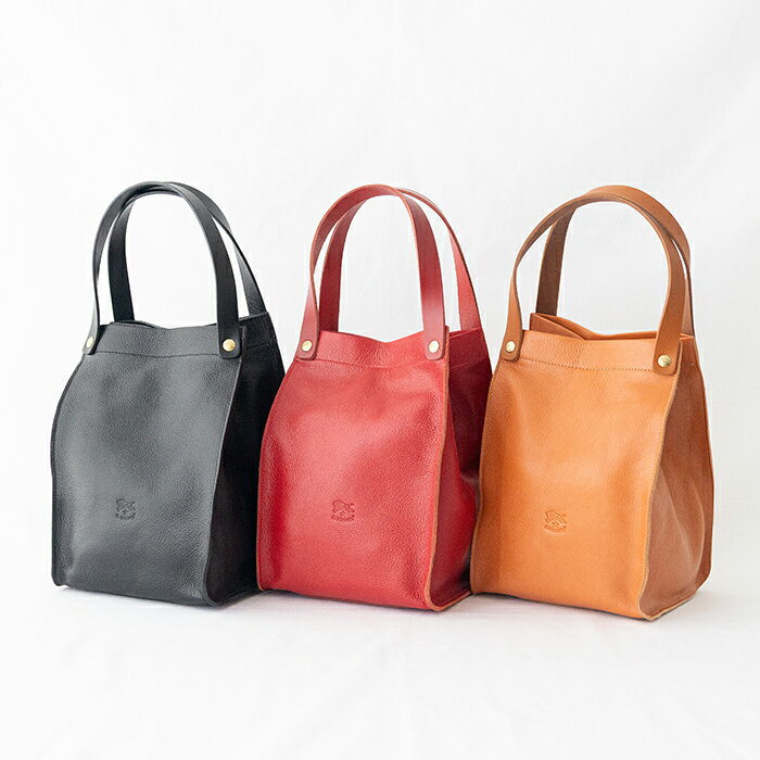 イルビゾンテ レザーハンドバッグ (54192305314) Leather Tote Bag IL BISONTE(バ...