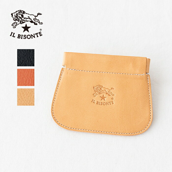イルビゾンテ コインパース (54252305342) Leather Coin Case IL BISONTE(小物) *送料無料*【後払い決済不可】*
